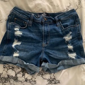 Hollister jean shorts
